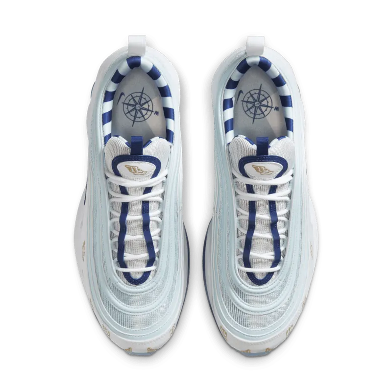 Nike Air Max 97 Golf Wings White/Topaz Mist-Celestial Gold-Deep Royal (CK1220-100)