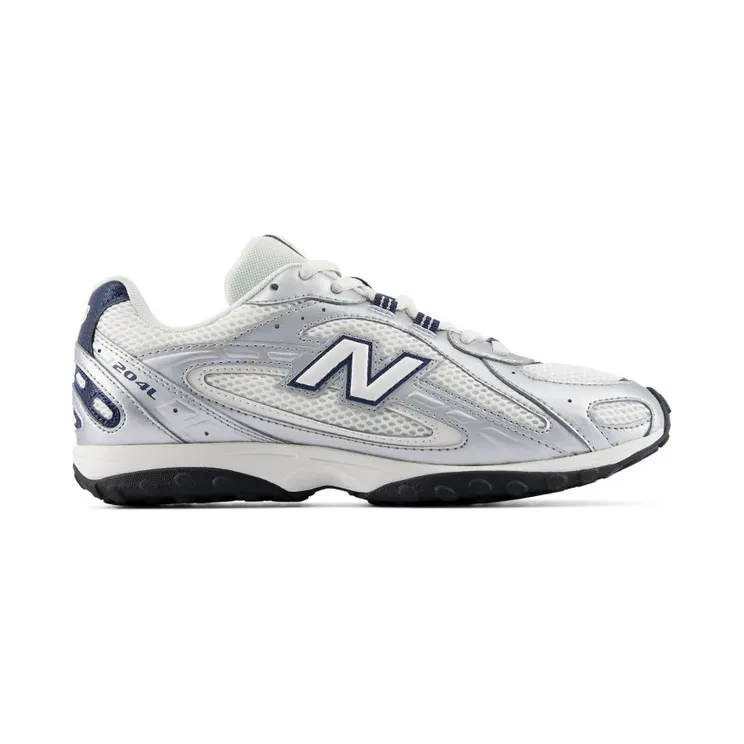 New Balance 204L Sea Salt / Silver Metallic / Navy (U204LPC)