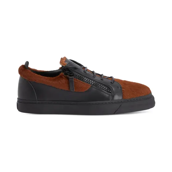 Giuseppe Zanotti Frankie mit doppeltem Reißverschluss “Brown” (RU00129K38)