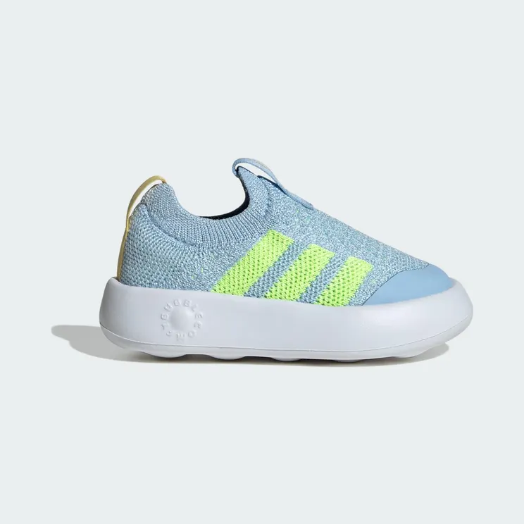 Adidas Bubblecomfy Kids Clear Sky / Hi-Res Yellow / Orange Tint (JR5988)