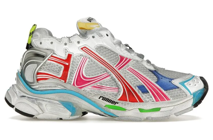 Balenciaga Runner White Multicolor (772774W3RBW9645)