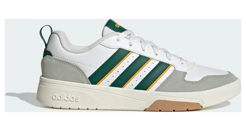 Adidas COURTWAVE SCHOENEN Core White / Collegiate Green / Crew Yellow (KI9127)