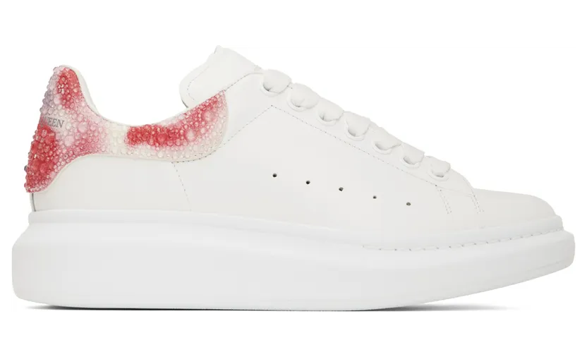 Alexander McQueen White Oversized Sneakers (730085WICY4)