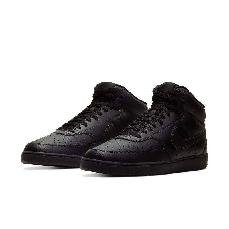 Nike Court Vision Mid Triple Black (CD5466-002)