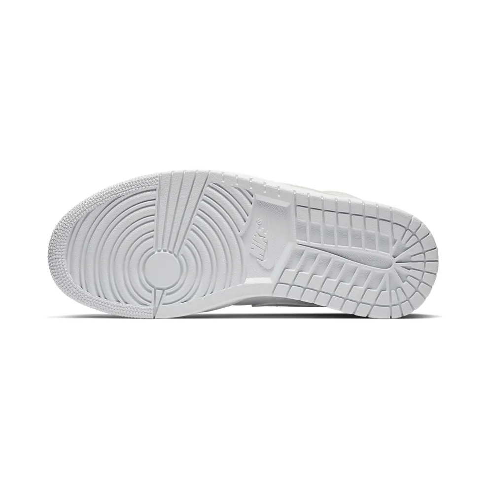 Jordan 1 Mid Triple White (W) White/White-White (BQ6472-111)