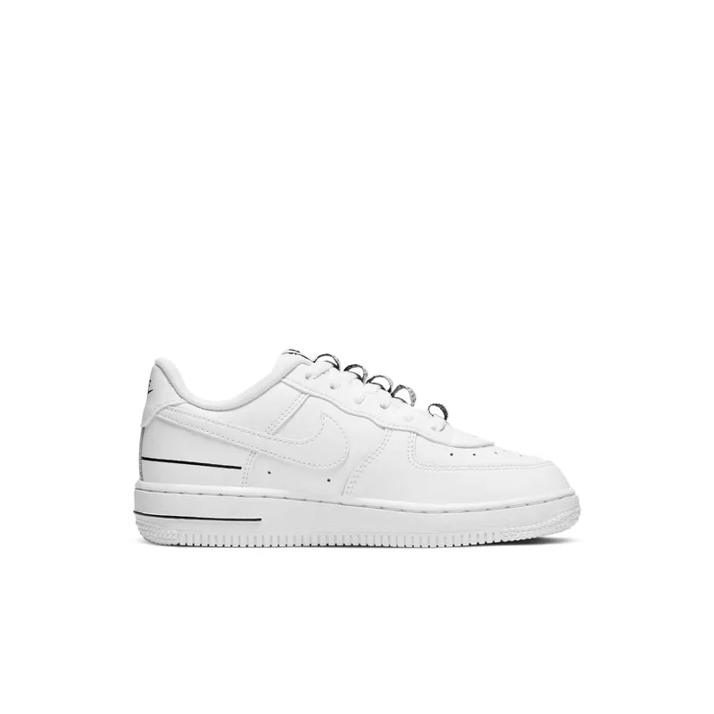 Nike Air Force 1 LV8 3 (PS) “White black Air Force ps” (CJ4113-100)