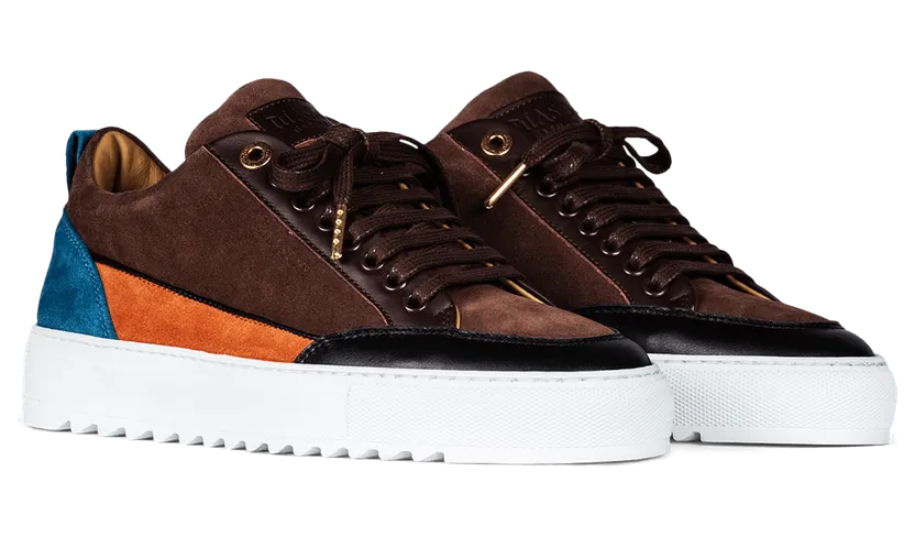 Mason Garments Tia Multi Suede Brown Braun (FW19-12A)
