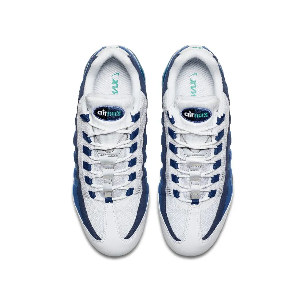 Nike Air VaporMax 95 Slate White/New Green-French Blue-Lake Blue (AJ7292-100)