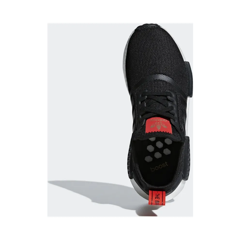 adidas NMD R1 Bred (Youth) Core Black/Core Black/Hi-Res Red (B42087)