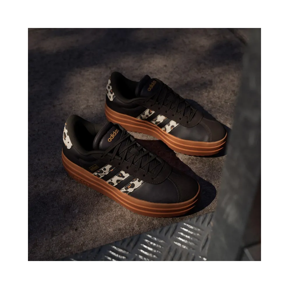 Adidas VL Court Bold “Leopard / Aurora Coffee” (KI3335)