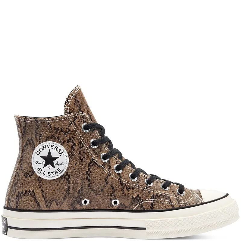 Converse Archive Reptile Chuck 70 High Top Brown/egret/black “Snake” (170103C)