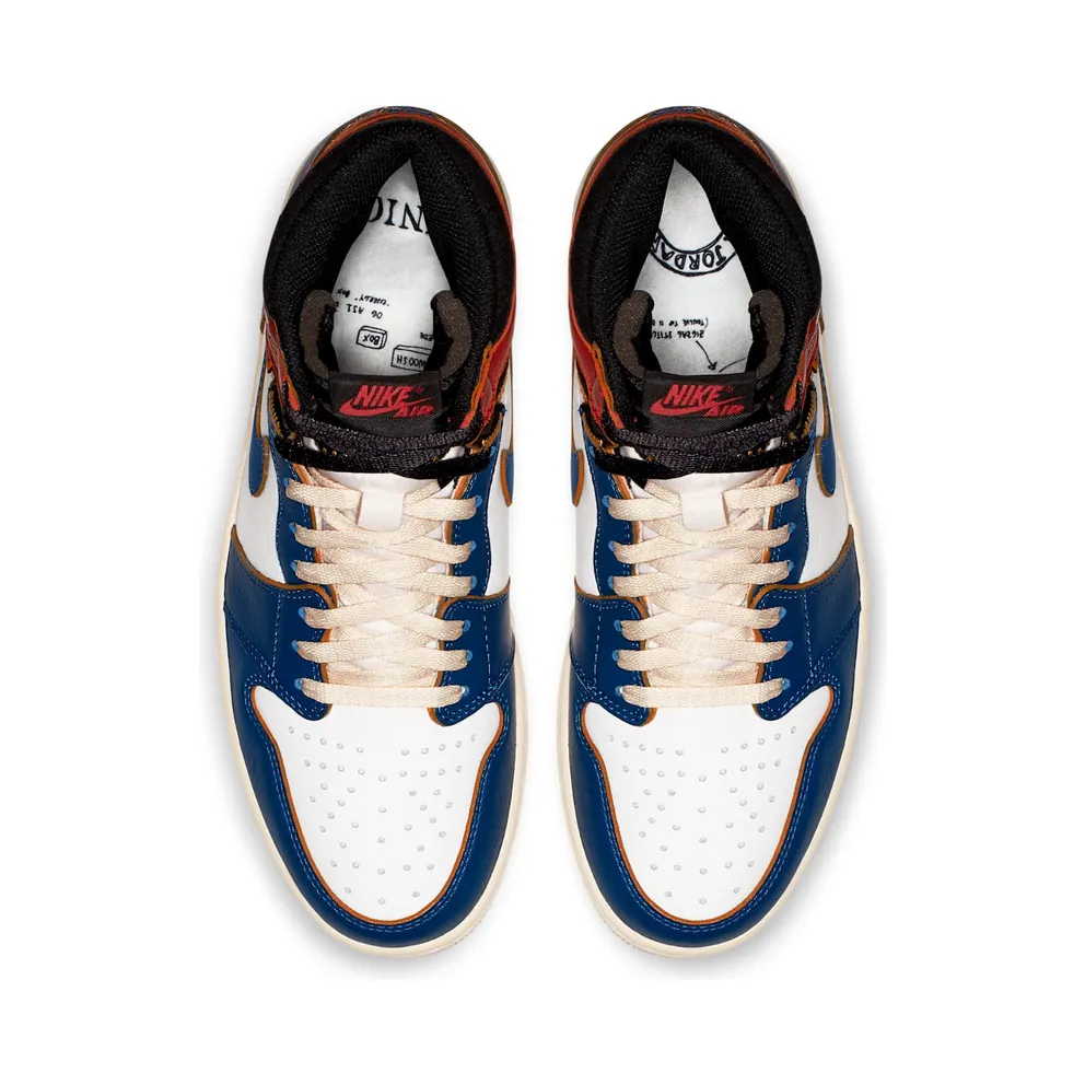Jordan 1 Retro High Union Los Angeles Blue Toe White/Storm Blue-Varsity Red-Black (BV1300-146)