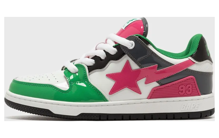 Reebok A Bathing Ape Sk8 Sta Green (001FWL301312MGRN)