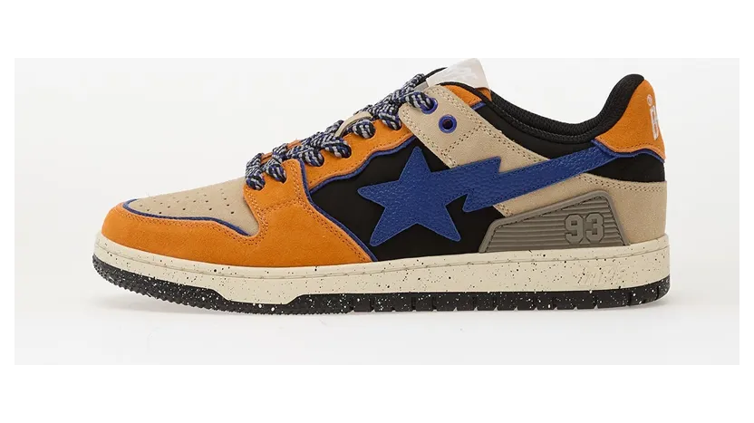 Reebok A Bathing Ape Sk8 Sta Orange (001FWL801312MORG)