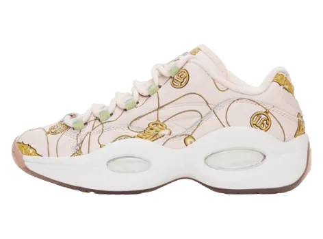 Reebok BBC Question Low Polar Pink / White / Yellow Filament (FZ4341)