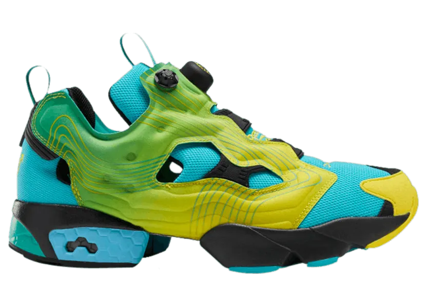 Reebok Chromat Instapump Fury Emerald / Alert Yellow / Glacier Blue (FY0825)