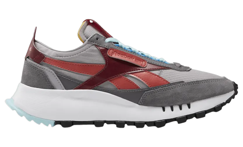 Reebok Classic Leather Legacy Shark / Collegiate Burgundy / Black (FY7362)