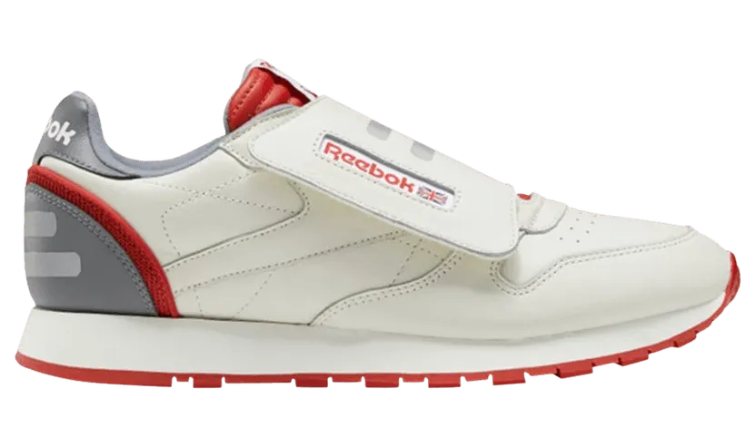 Reebok Classic Leather Stomper Chalk / Legacy Red / Pure Grey 6 (EF3374)