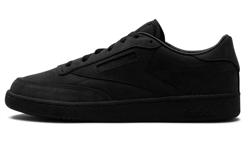 Reebok CLUB C 85 “JJJJound – Triple Black” (IG8240)