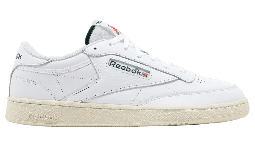 Reebok Club C 85 Cloud White / Alabaster / Dark Green (GW5334)