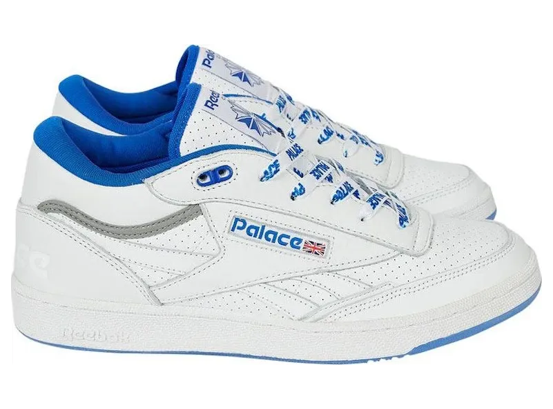 Reebok Club C Mid II Revenge Palace White Court Blue (FZ5844)