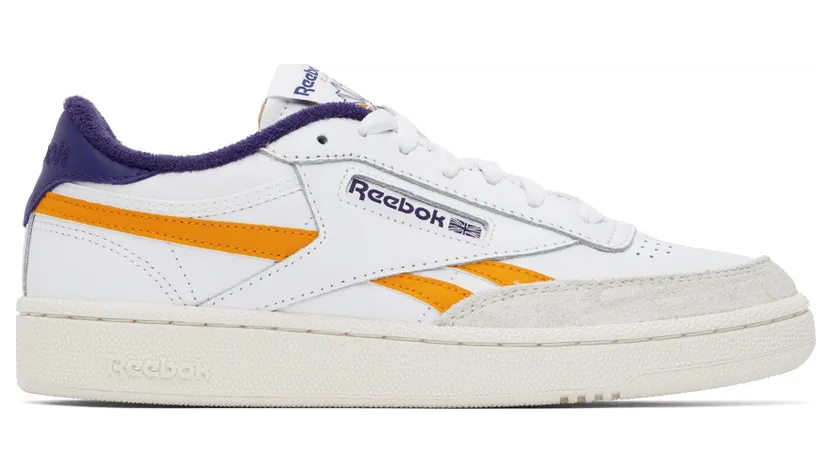 Reebok Club C Revenge Cloud White / Collegiate Gold / Bold Purple (GX0386)