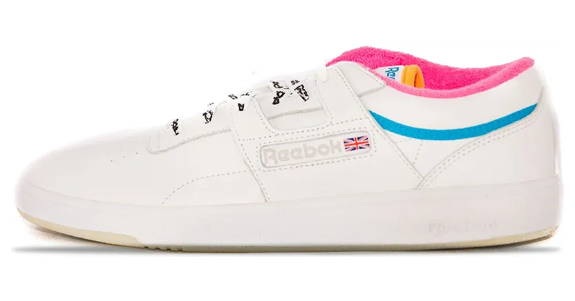 Reebok Club Workout White White/Neon Orange-Neon Green-Neon Pink (Other Brands Reebok)