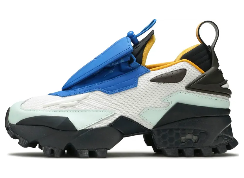 Reebok Experiment 4 Fury Trail by Pyer Moss White / Buff Blue / Trek Gold (FX4452)