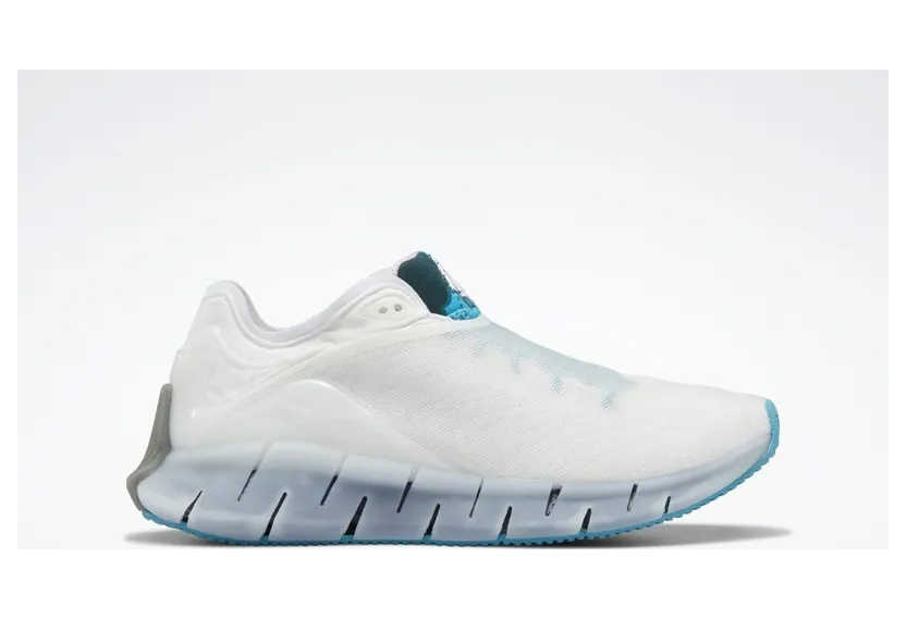 Reebok Ghostbusters Zig Kinetica Shoes White / Feather Blue / Silver Metallic (H03292)