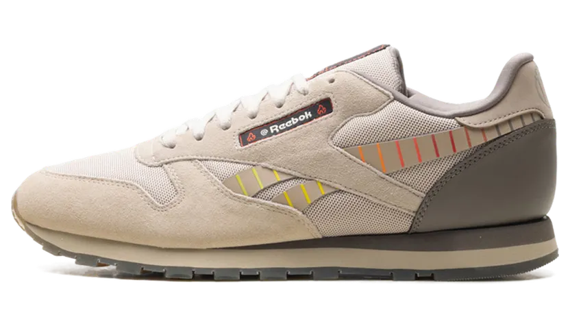 Reebok Hot Ones Classic Leather Pebble / Paper White / Canvas (H68850)