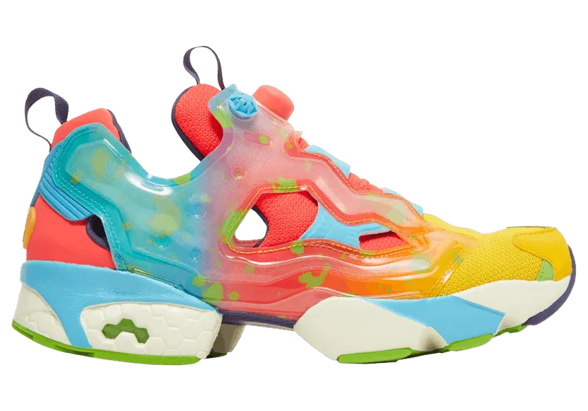 Reebok Instapump Fury OG Retro Yellow / Neon Cherry / Blue Blink (GW3388)