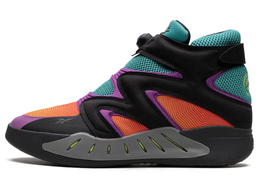 Reebok Looney Tunes Instapump Fury Zone Core Black / Utopic Teal / Primo Purple (GZ4947)