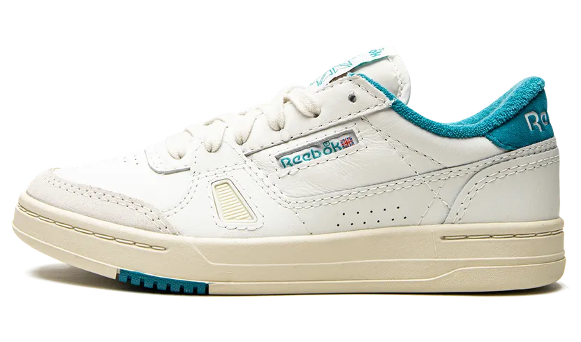 Reebok LT Court Shoes Chalk / Seaport Teal / Alabaster