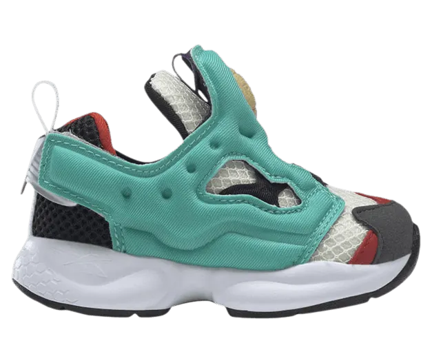 Reebok Minion Versa Pump Fury Silver Metallic / Aqua Faze / Power Red (FY9093)