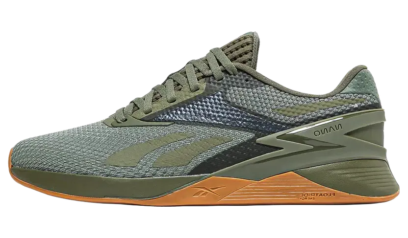 Reebok Nano X3 “Hunter Green Gum” (ID1867)