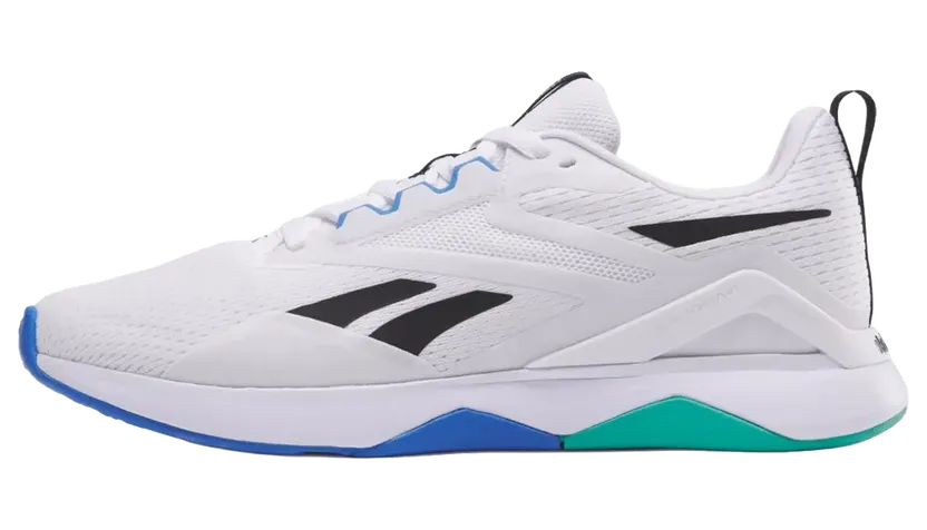 Reebok Nanoflex TR 2.0 “White Black Unleashed Green” (100205-403)