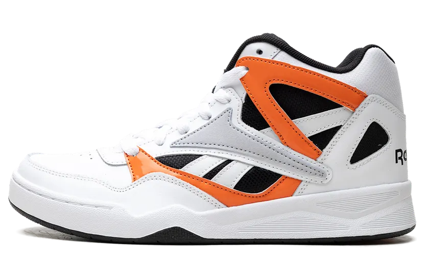 Reebok Royal BB4500 Hi 2 Shoes Cloud White / Core Black / Smash Orange S23-R (HR0527)