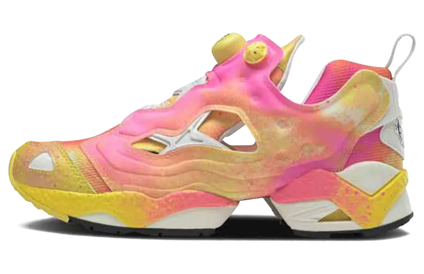 Reebok Smiley Instapump Fury Shoes Chalk / Chalk / Core Black (FZ5856)