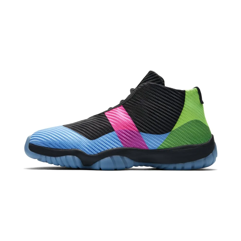 Jordan Future Quai54 (2018) Black/Black-University Blue-Pink Blast (AT9191-001)
