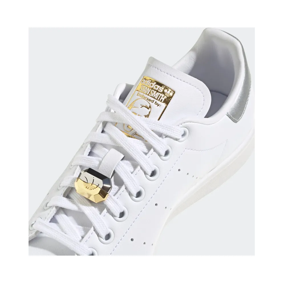 Adidas Stan Smith Cloud White / Silver Metallic / Gold Metallic (HQ4243)