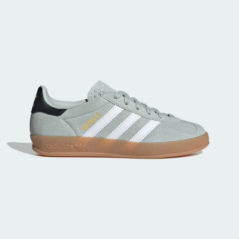 Adidas Gazelle Indoor Kids Wonder Silver / Cloud White / Core Black (JP8764)