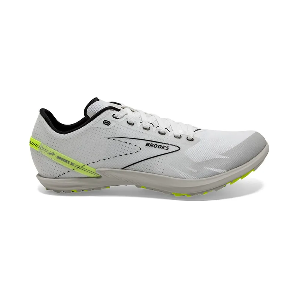 Brooks Draft XC Spikeless White Black Nightlife (100038-1D-129)