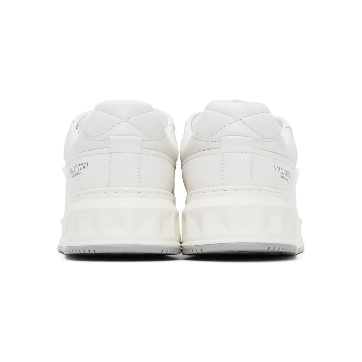 Valentino Garavani White One Stud Low-Top Sneakers (WW2S0CS4NWN) (4)