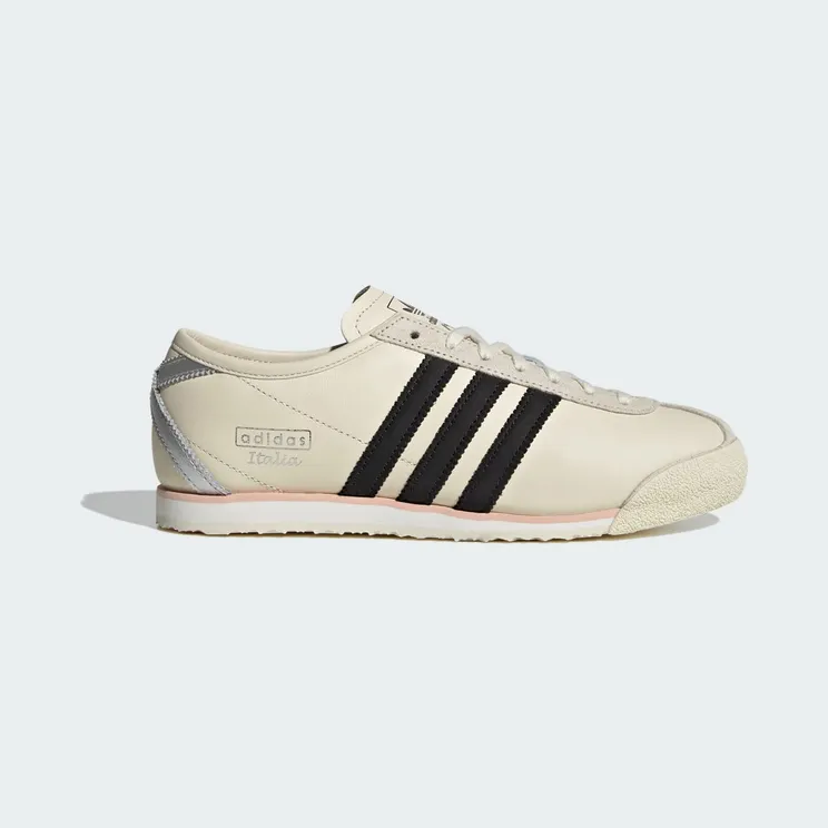 Adidas ITALIA 70s SCHOENEN Cream White / Core Black / Silver Metallic (IH6666)
