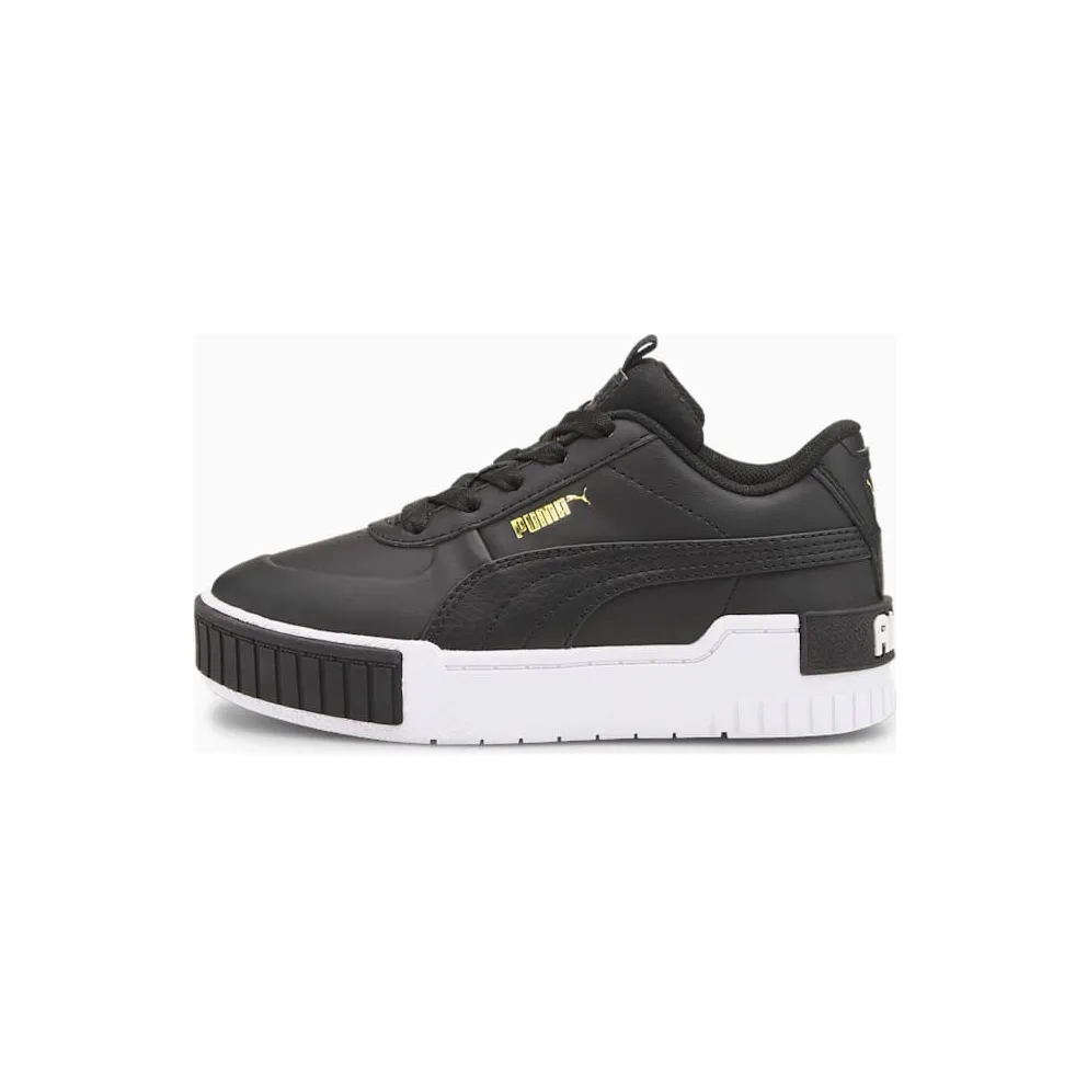 Puma Cali Sports Kids White/Black (374187-02)