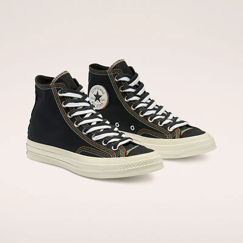 Converse Chuck Taylor All-Star 70s Hi Layers Black Black/Egret (169046C)
