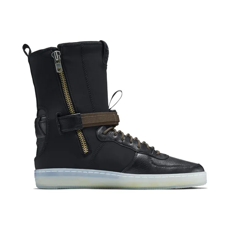 Nike Lab Air Force 1 Downtown Hi SP Lab x Acronym – Black Olive (649941-003)