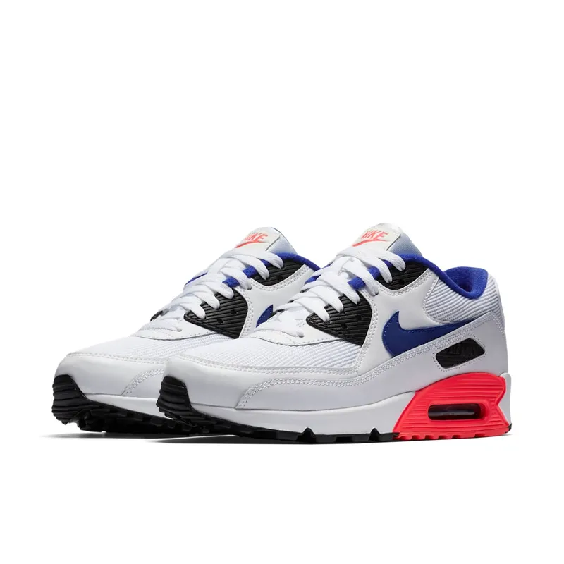 Nike Air Max 90 Ultramarine White/Ultramarine-Solar Red-Black (537384-136)
