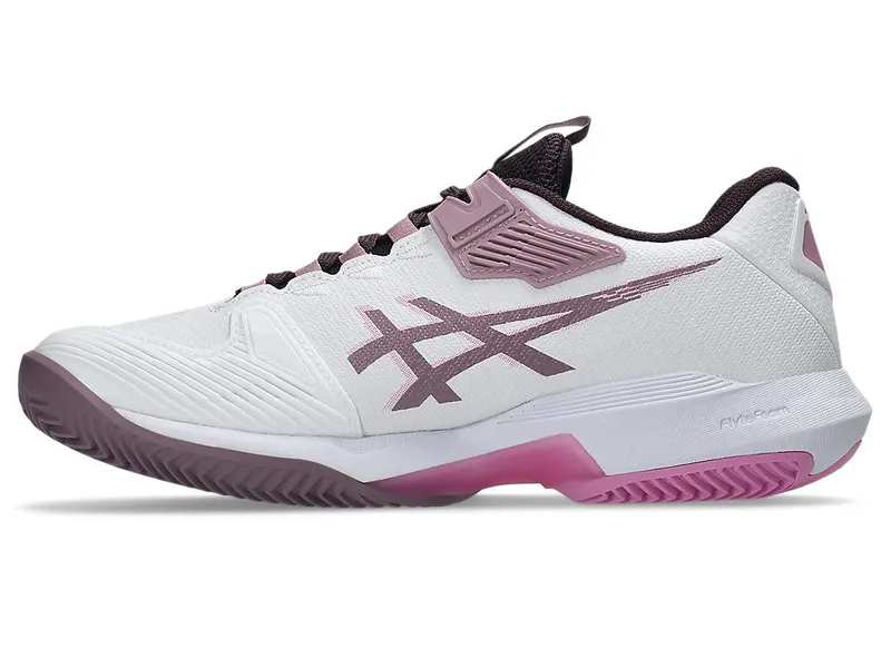 ASICS SOLUTION SPEED FF 4 CLAY “White / Dusty Mauve” (1042A305-102)