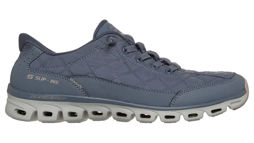 Skechers Slip-ins: Glide-Step – Cozy Fit At Ease Sneaker Leigrijs